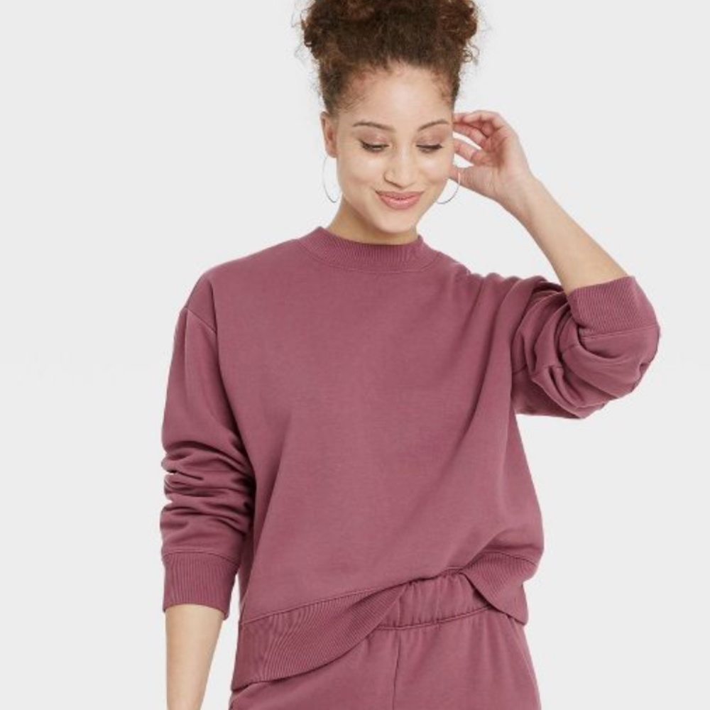 NWT Target Women's Sweatshirt - A New Day (Mauve / Purple)